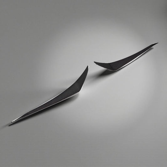 Dry Carbon Dive Planes Canard Trim for Porsche 991 911 Turbo S Cabriolet (2014-2016)