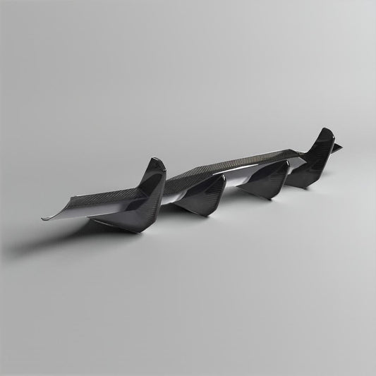 Carbon Fiber Rear Diffuser Lip for Chevrolet Corvette C8 Stingray (2020+)