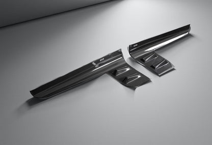 BMW G87 M2 2022 to 2024 Dry Carbon Fiber Side Skirt Winglets Extension Lips