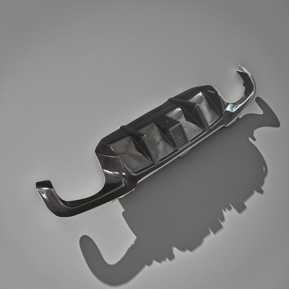 BMW Carbon Rear Diffuser for F10 M-Tech & M Sport Bumper 535i/550i (2010-2016)