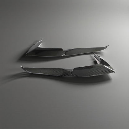 C8 Carbon Fiber Side Door Fender Vent Trim for Chevrolet Corvette (2020-2021)