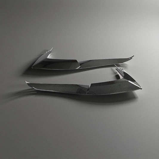 C8 Carbon Fiber Side Door Fender Vent Trim for Chevrolet Corvette (2020-2021)