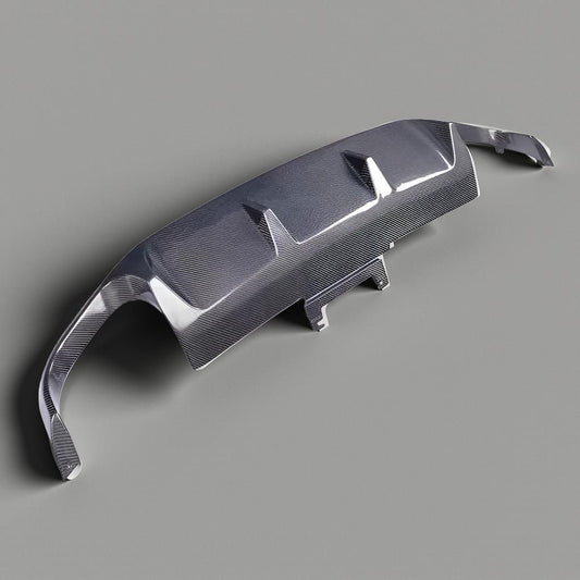 Ford Mustang GT500 Carbon Fiber Rear Diffuser Lip