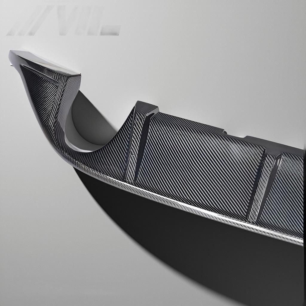 Carbon Fiber Rear splitter - Volkswagen Golf 7 GTI
