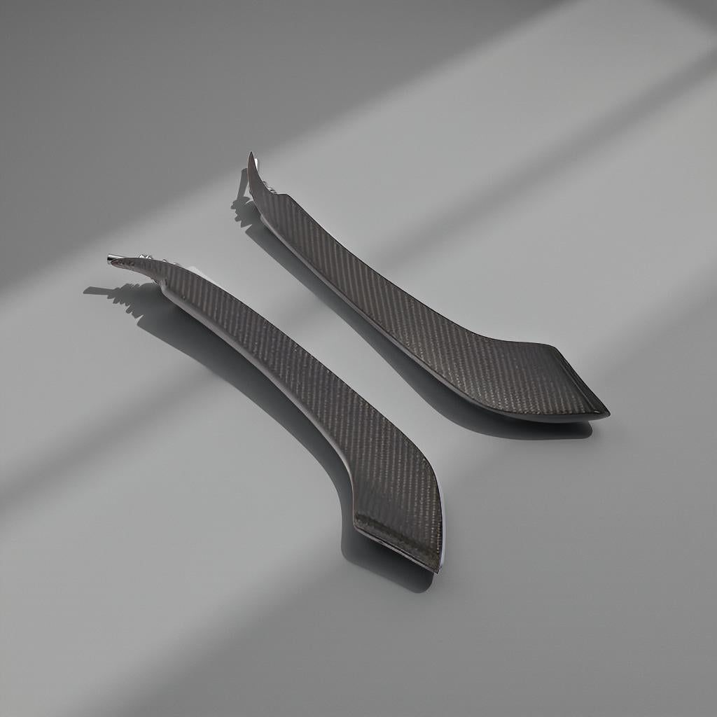 Carbon Fiber Fog Light Covers for Ford Mustang 2015 to 2017