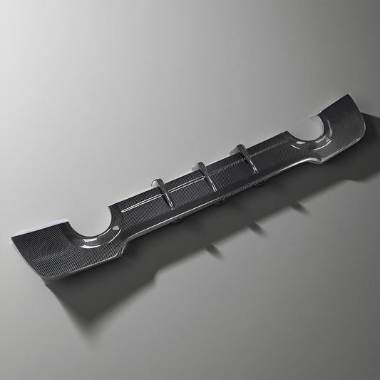 Carbon Fiber Rear Diffuser for BMW 3 Series E92 & E93 325i or 335i M-TECH (2012-2013)