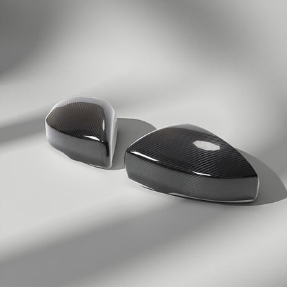 Dry Carbon Fiber Side Mirror Covers - Land Rover Range Rover Sport (2014-2020) Stick On