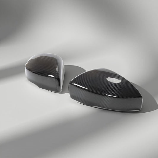 Dry Carbon Fiber Side Mirror Covers - Land Rover Range Rover Sport (2014-2020) Stick On