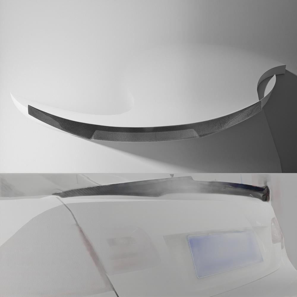 E92 Carbon Fiber Rear Trunk Spoiler for BMW 3 Series M3 & 335i Coupe (2006-2013)