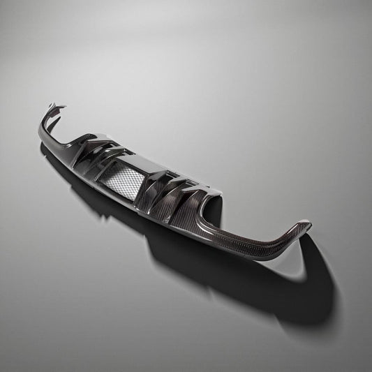 Carbon Fiber Rear Diffuser for Mercedes-Benz C63 W204 (2008-2011)