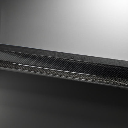 VW Golf 8 MK8 R Carbon Fiber Side Skirts Extensions (2021-2022)