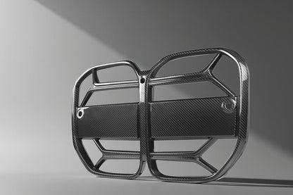 Carbon Fiber Front Grille Trim for BMW 4 Series G22&G23 (2020-2022)