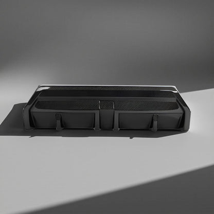 2 Series Dry Carbon Rear Bumper Diffuser for BMW G42 M235i M240i 220i Coupe M Sport 2022-2023