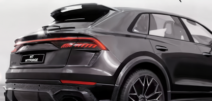 Audi Q8 Carbon Fiber Rear Trunk Spoiler Wing Lip (2021-2023)