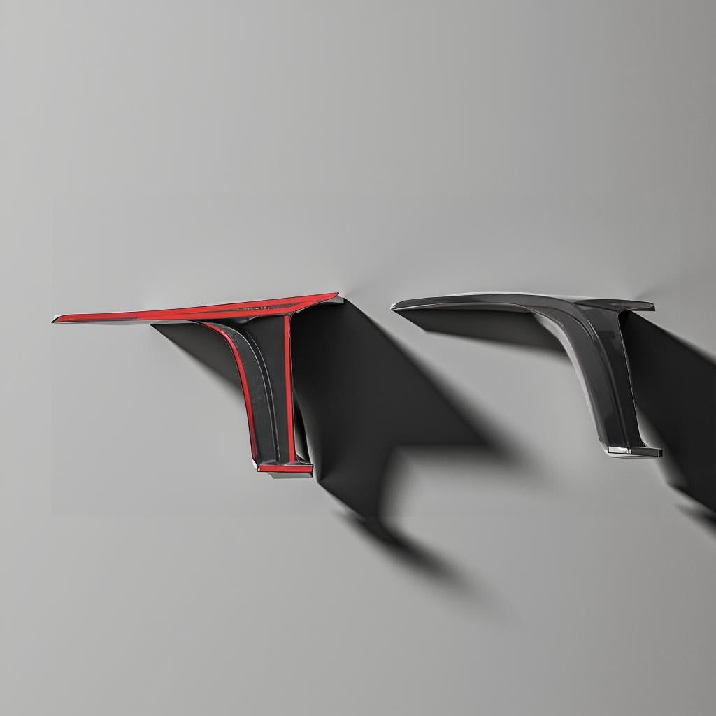 Jaguar F-Type SVR 2-Door Carbon Fiber Front Splitter with Air Vent Fins (2018-2019)