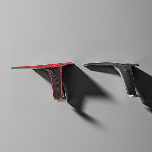 Jaguar F-Type SVR 2-Door Carbon Fiber Front Splitter with Air Vent Fins (2018-2019)