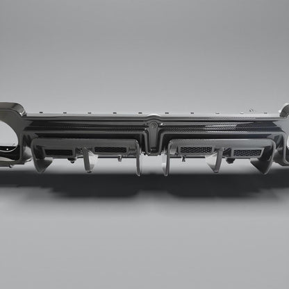 Dry Carbon Fiber Rear Diffuser for Audi R8 V10 Coupe & Spyder 2023