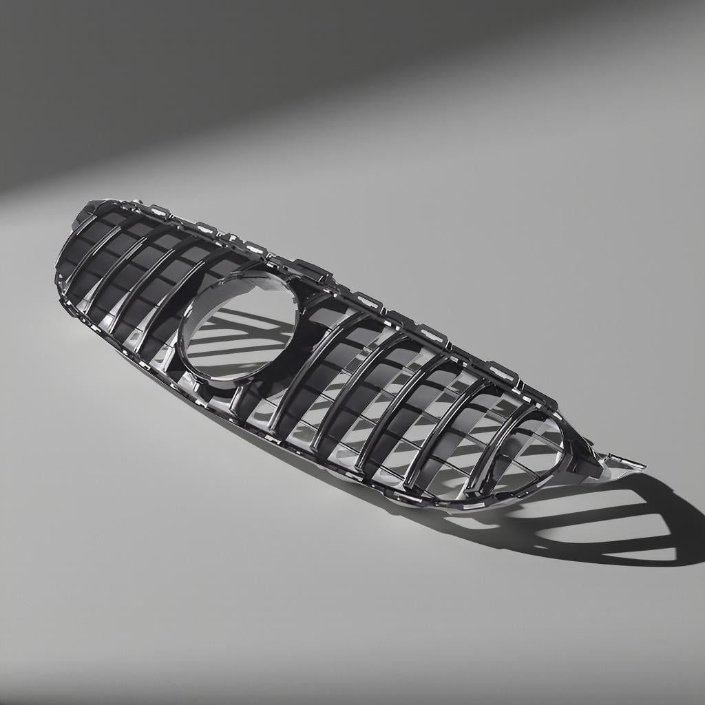 GT R Style Front Grill - Mercedes Benz W205/C205 C-Class (C180, C200, C300, C350, C43 Sport) (2015-2018)