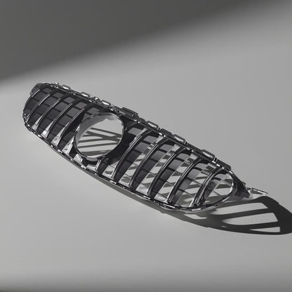 GT R Style Front Grill - Mercedes Benz W205/C205 C-Class (C180, C200, C300, C350, C43 Sport) (2015-2018)