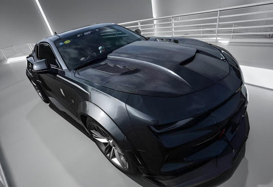 Carbon Fiber Bonnet with Hood Vents for Chevy Camaro (2016-2018)