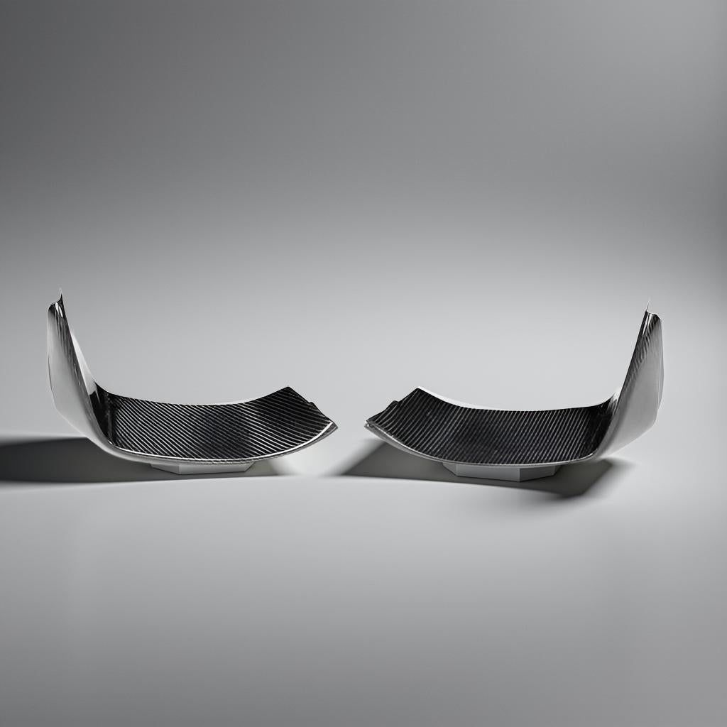 Dry Carbon Fiber Front Splitters for BMW 3 & 4 Series F80 M3 & F82 M4 Bumper Only