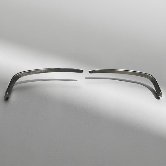 Carbon Fiber Front Bumper Air Fender Vent Fins for Audi S3 or A3 8V Sline Sedan (2014-2016)