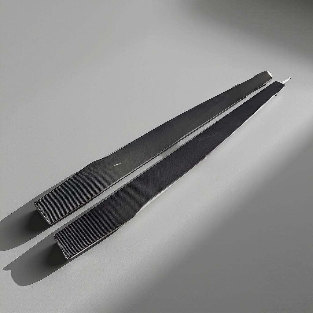 Carbon Fiber RS3 Side Skirts Extension - Audi A3/RS3 Sedan (2017-2018)