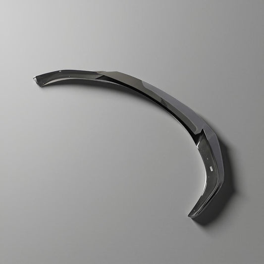 Tesla Model S Plaid Carbon Fiber Front Bumper Spoiler Lip (2021-2023)