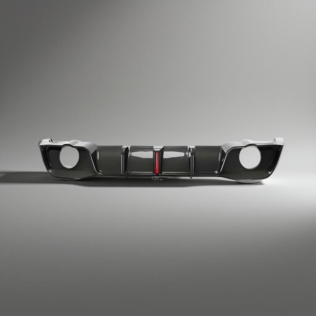 Dry Carbon Fiber Rear Diffuser - VW Golf MK8 GTI Hatchback 4-Door (2021-2023)