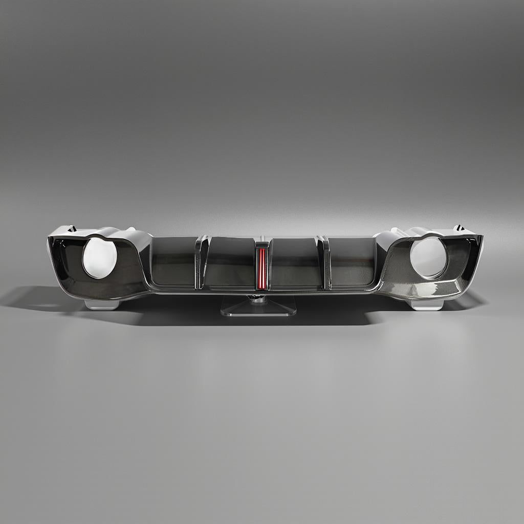 Carbon Fiber Rear Diffuser Lip for VW Golf 8 GTI Hatchback 4-Door (2021-2022)