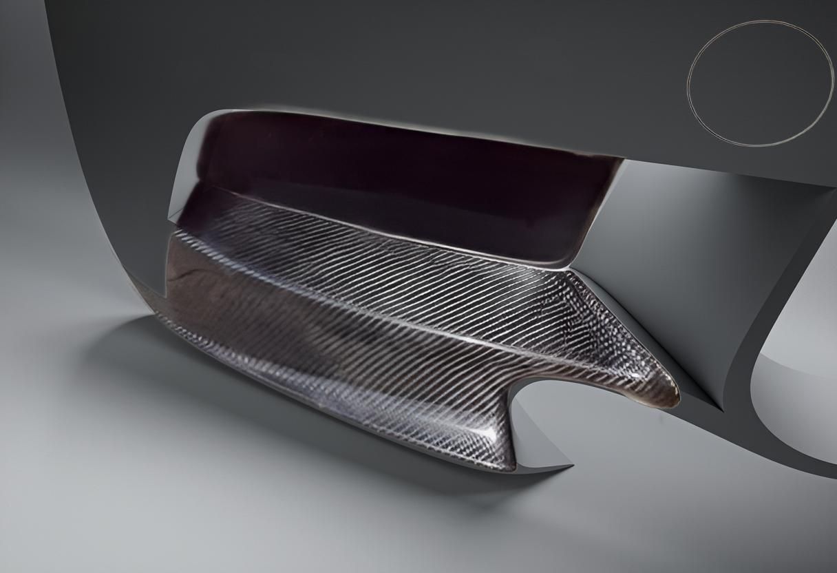 Real Carbon Fiber Front Bumper Splitters for BMW 3 Series E90, E92, E9X M3 (2009-2013)