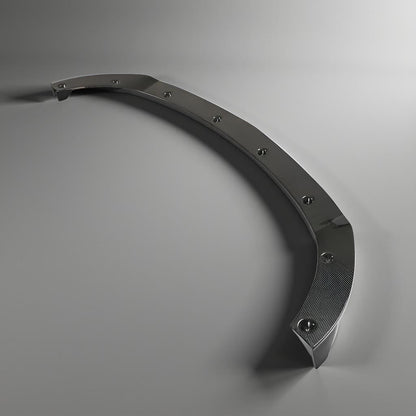 E-Class Carbon Fiber Front Lower Lip Spoiler - Mercedes Benz E350, E450 & E53 AMG Sedan (2021-2022)