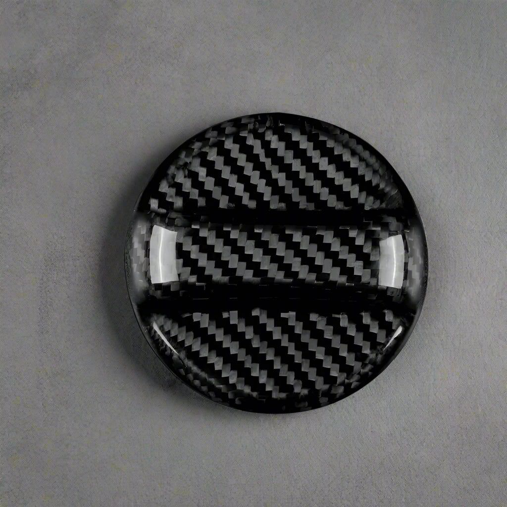 Carbon Fiber Fuel Tank Cap Trim for Subaru (BRZ/WRX/STI/XV)
