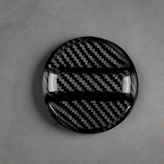 Carbon Fiber Fuel Tank Cap Trim for Subaru (BRZ/WRX/STI/XV)