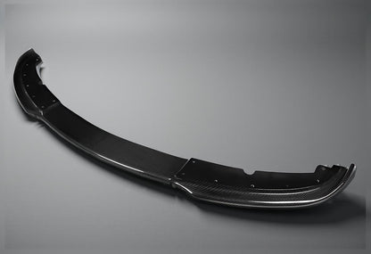 HM Style Carbon Fiber Front Bumper Lip for BMW 3 Series E92 (2007-2012)