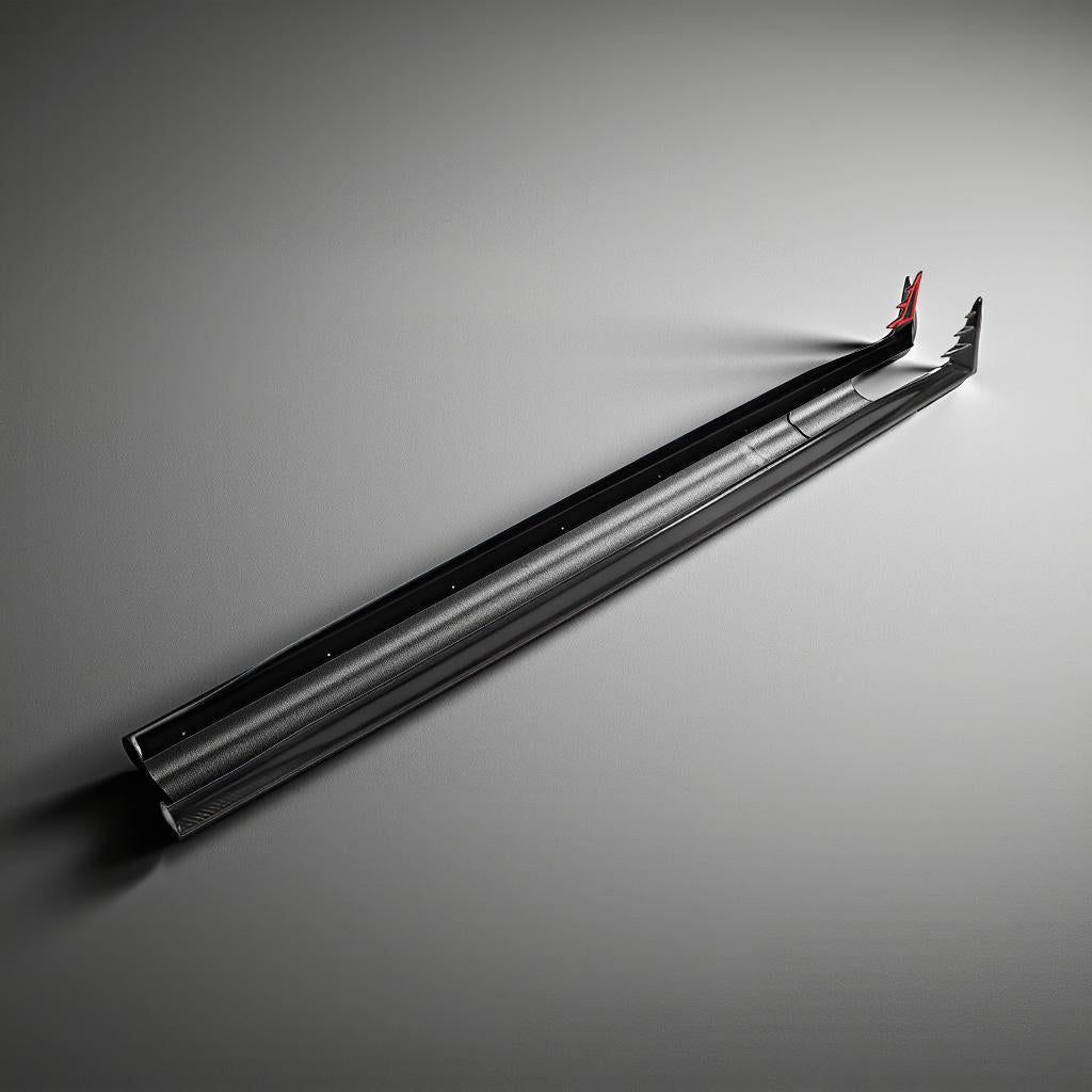 Carbon Fiber MK8 Side Skirts Winglet for VW Golf VIII GTI Hatchback 4-Door (2021 to 2022)