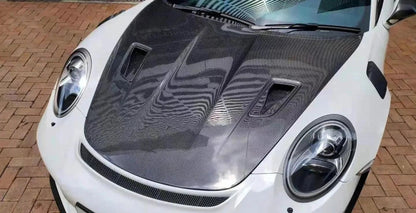 Porsche 991.2 GT3 RS Upgraded OEM Carbon Fiber Hood