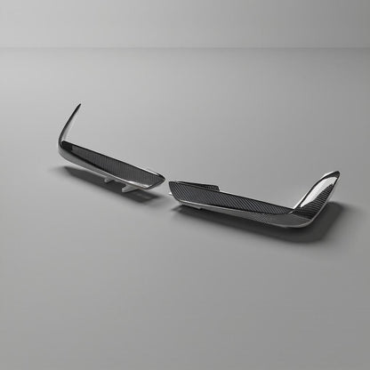 Carbon Fiber Front Canards for BMW F30 & F31 M Sport (2013-2018)