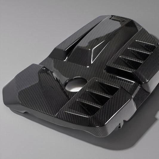Pre-Preg Dry Carbon Fiber Engine Cover for BMW G80 M3 & G82/G83 M4 Competition Sport 2020+
