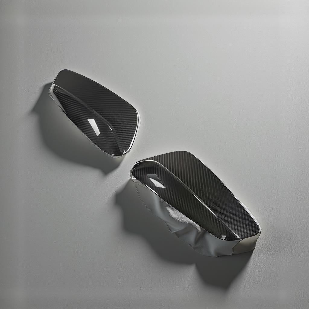 Dry Carbon Fiber Rear Fender Arch Trim Set for Porsche 911 992 Carrera 4S (2019-2021)