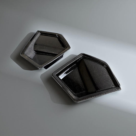 Carbon Fiber Front Air Duct for 2023 BMW G20 LCI M Sport Sedan Facelift