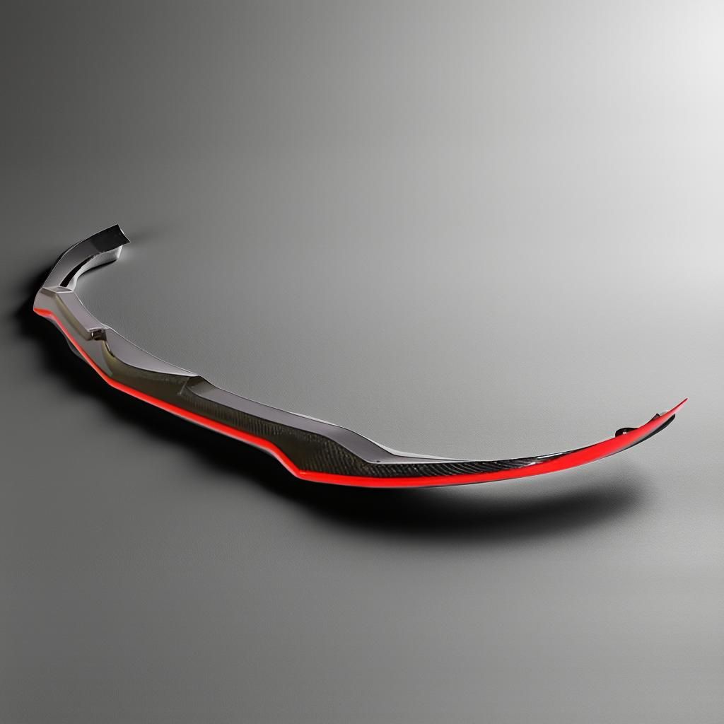 Alfa Romeo Giulia Sport Sedan 4-Door Carbon Fiber Front Spoiler (2016-2018)