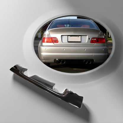 BMW E46 Half Carbon Diffuser Lip