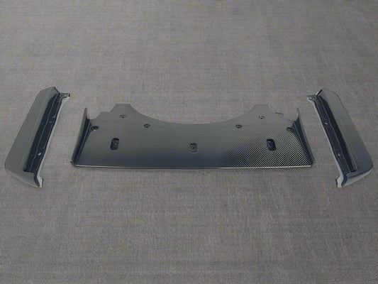 NYTFORGE Carbon Fiber Rear Diffuser Spats for Subaru WRX S4 (2022-2025)
