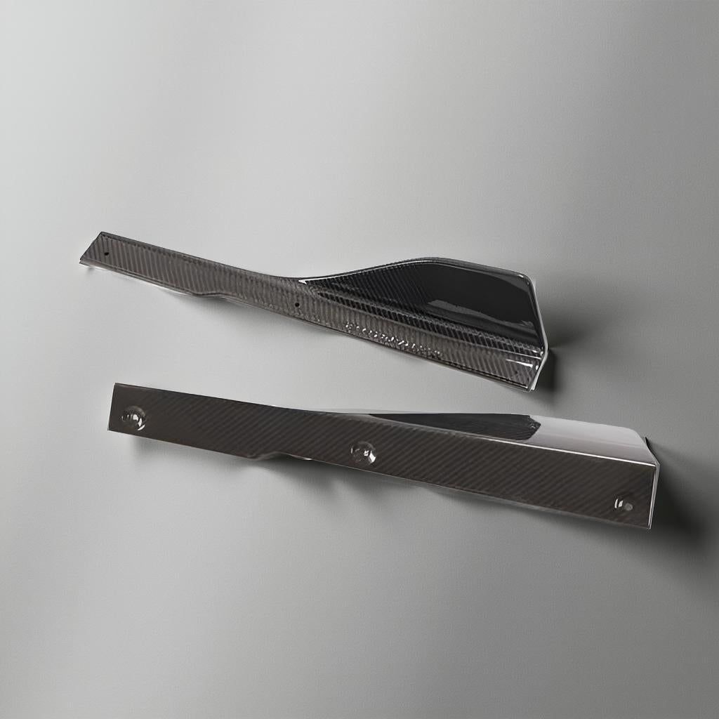 Dry Carbon Fiber Side Splitters for BMW 8 Series M-Sport 840i (F93/M8/G16) 2018-2020