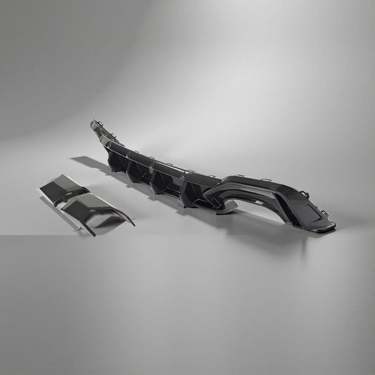 Dry Carbon Fiber Rear Diffuser - Audi RS6 C8 Avant Wagon (2019-2021)