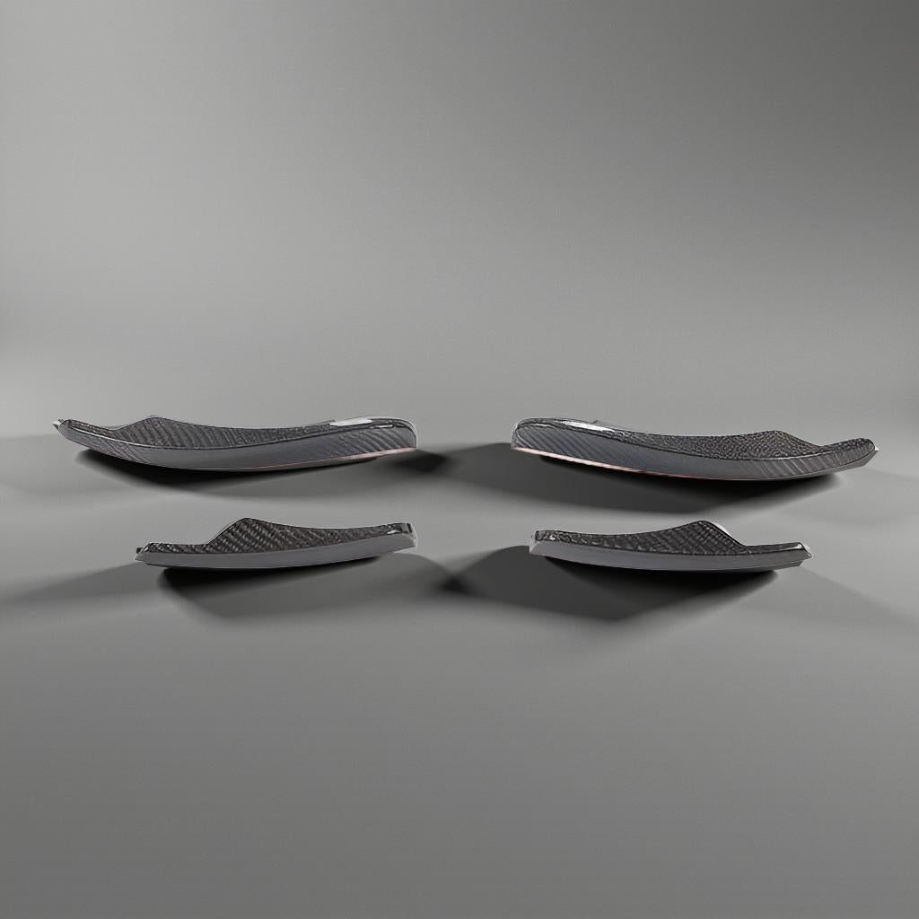 Carbon Fiber Front Canards for BMW F06, F12, F13 M6 (2013-2016)