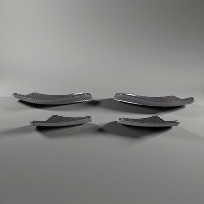 Carbon Fiber Front Canards for BMW F06, F12, F13 M6 (2013-2016)