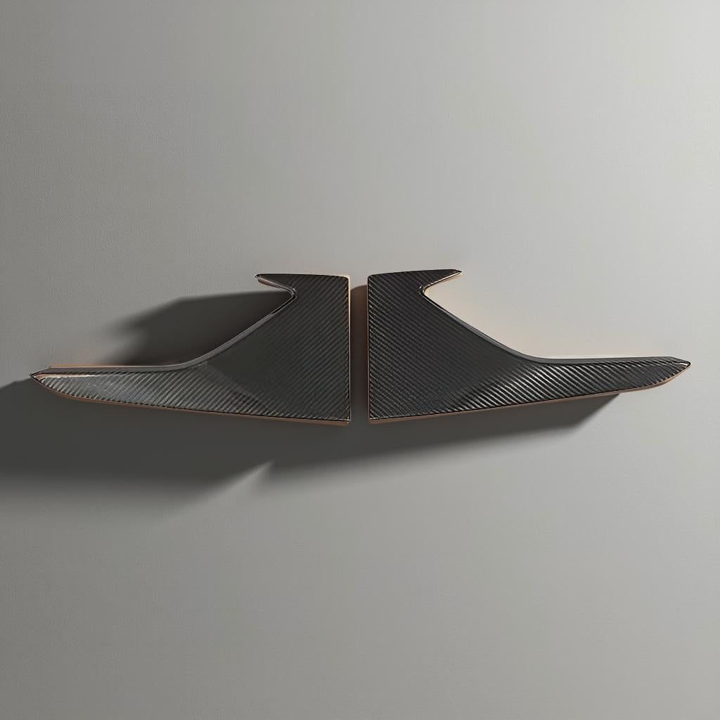 Carbon Fiber Front Bumper Vents Trim for BMW M2 2016 to 2018