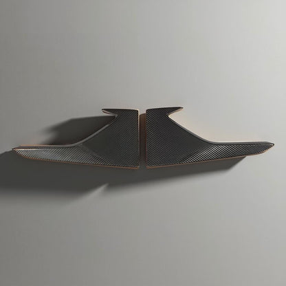 Carbon Fiber Front Bumper Vents Trim for BMW M2 2016 to 2018